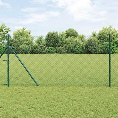 Hek Groen 10 x 1.4 m Metaal met PVC-coating