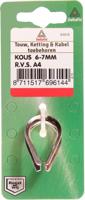 Kous 6-7mm rvs - Deltafix