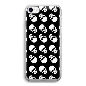 Musketon Skulls: iPhone SE 2020 Transparant Hoesje