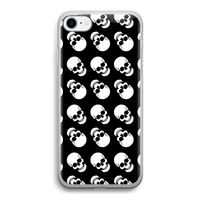 Musketon Skulls: iPhone SE 2020 Transparant Hoesje Musketon Skulls: iPhone SE 2020 Transparant Hoesje