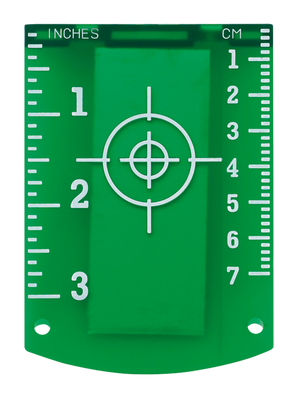 SOLA Doelplaatje groen voor laser ZLM-G magnetisch, afmeting 69x98mm - 71126301