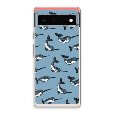 Narwhal: Google Pixel 6 Transparant Hoesje