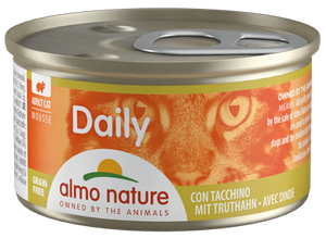 Almo Nature Dailymenu kat mousse kalkoen 85gr