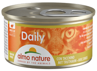 Almo Nature Dailymenu kat mousse kalkoen 85gr