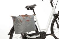 New Looxs Tendo - Fietstas/Laptoptas - Vrouwen - Zwart/Blauw/Grijs