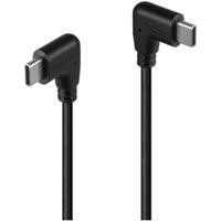 Lindy 32008 USB-kabel USB 2.0 0,5 m USB C Zwart
