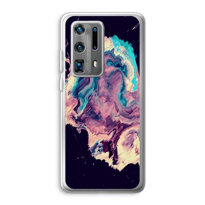 Cosmic Silence: Huawei P40 Pro Plus Transparant Hoesje