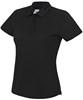 Just Cool JC045 Women´s Cool Polo - Jet Black - XL