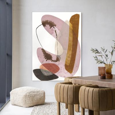 Urban Cotton Wandkleed 'Balance' 80 x 110cm in Frame - black