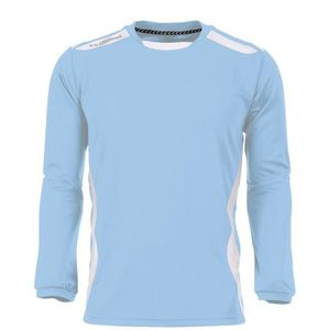 Hummel 111114 Club Shirt l.m. - Sky Blue-White - XXL