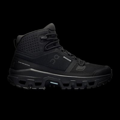 ON Cloudrock Mid Waterproof Hoge Wandelschoen Dames Black | Black 37