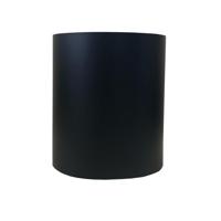 Stalen salononderstel zwart rond Ø26.5 cm en hoogte 28,5 cm