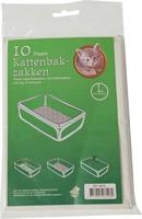 Pak a 10 stuks kattenbakzak large - Gebr de boon