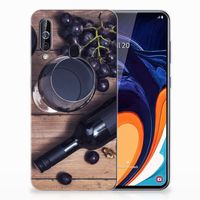 Samsung Galaxy A60 Siliconen Case Wijn - thumbnail