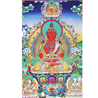 Thangka Reproductie - Amythayus - lang leven