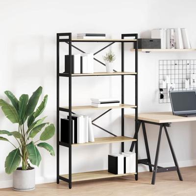 Boekenkast Sonoma eiken 80 x 30 x 153 cm Bewerkt hout