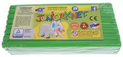 Feuchtmann Juniorknet Klei Jumbo Pack 500 gram Groen
