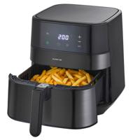 Inventum GF500HLDB friteuse Enkel 5 l Vrijstaand 1700 W Heteluchtfriteuse Zwart