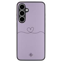 Samsung Galaxy S24 FE hoesje - Hart lila