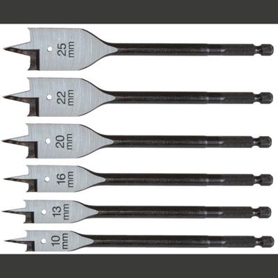 C.K T2942P Hout-freesboorset 10 mm, 13 mm, 16 mm, 20 mm, 22 mm, 25 mm 1/4 (6.3 mm) 1 set(s)