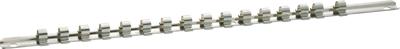 HAZET Klemmenstrook 880HL · 3/8 inch (10 mm) vierkant hol · Lengte: 430 mm