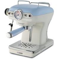 Ariete vintage espressomachine 1389/15 (lichtblauw/wit)