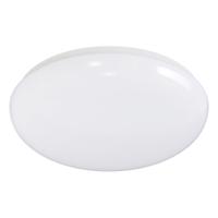 LED Plafondlamp met Bewegingssensor - Ronde Opbouw 18W - Natuurlijk Wit 4000K - Mat Wit Aluminium