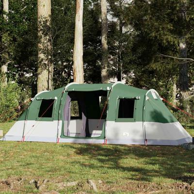 Tunneltent 6-persoons waterdicht groen