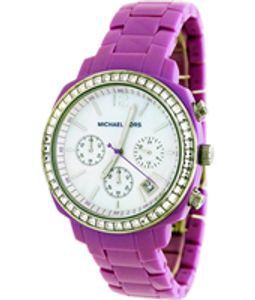 Horlogeband Michael Kors MK5220 Roestvrij staal (RVS) Paars 20mm