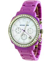 Horlogeband Michael Kors MK5220 Roestvrij staal (RVS) Paars 20mm