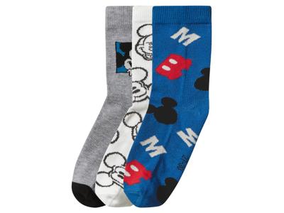 3 Paar kinder sokken Disney (Mickey Mouse, 31/34)
