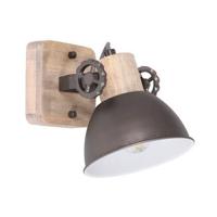 Mexlite Plafondlamp Gearwood 7968A Antraciet