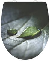Duroplast High Gloss WC-bril RAINDROP met soft-close en quick-release - thumbnail