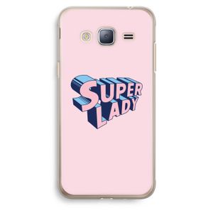 Superlady: Samsung Galaxy J3 (2016) Transparant Hoesje