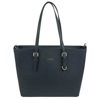Flora & Co Shoulder Bag Saffiano Blue - thumbnail