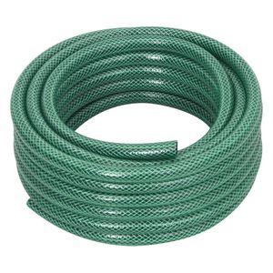 vidaXL Tuinslang met koppelingsset 0,5'' 30 m PVC groen