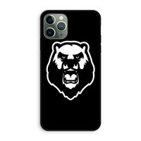 Angry Bear (black): iPhone 11 Pro Tough Case