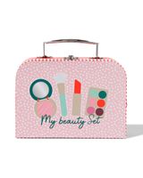 HEMA Make-up Koffer Hout 7x9x14 - thumbnail