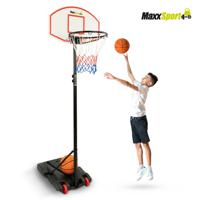 MaxxToys Basketbalstandaard - basketbalpaal Slam Dunk L - basketbalring - 1,6 tot 2,1m - thumbnail