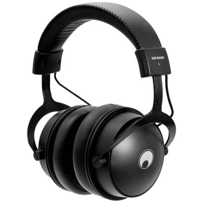 Omnitronic SHP-940M Over Ear koptelefoon Kabel Stereo Zwart DJ