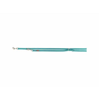 Verstelbare hondenriem Trixie Premium Licht Blauw L/XL