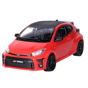 Modelauto/speelgoedauto Toyota Yaris - rood - schaal 1:24/16 x 7 x 6 cm