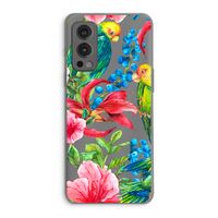 Papegaaien: OnePlus Nord 2 5G Transparant Hoesje