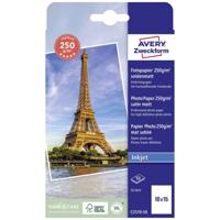 Avery-Zweckform Premium C2570-50 Fotopapier 10 x 15 cm 250 g/m² 50 vellen Zijdemat