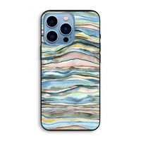Watercolor Agate: iPhone 13 Pro Biologisch afbreekbaar hoesje