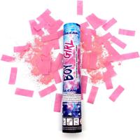 Gender Reveal Rookkanon Roze Meisje - Confetti Kanon - Feest Shooter - Gender Reveal Party - Confetti & Rook - thumbnail
