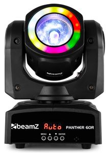 BeamZ Panther 60R Geschikt voor gebruik binnen Disco par light Zwart