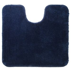 Sealskin Angora Toiletmat 55x60 cm Polyester Donkerblauw