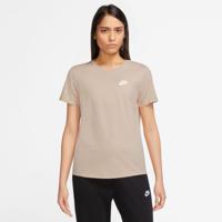 Nike NSW Essentials T-Shirt Dames Beige - Maat XS - Kleur: Beige | Soccerfanshop