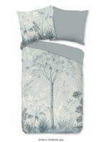 Good Morning Dekbedovertrek "" - Grijs - (135x200 cm) - Katoen